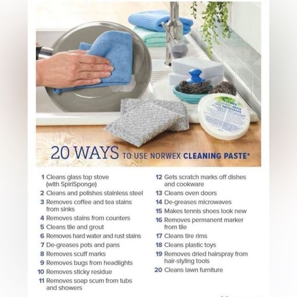 Norwex Cleaning Paste NWT - Picture 12 of 12